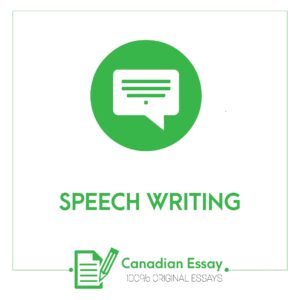 Canadian Essay Speech Writing